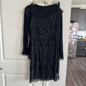 Flora ❤️Ashley Black 2piece Dress